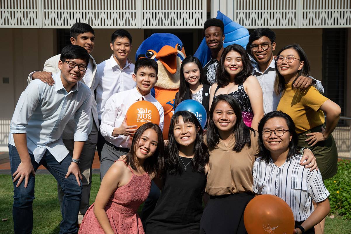 Group shot of students