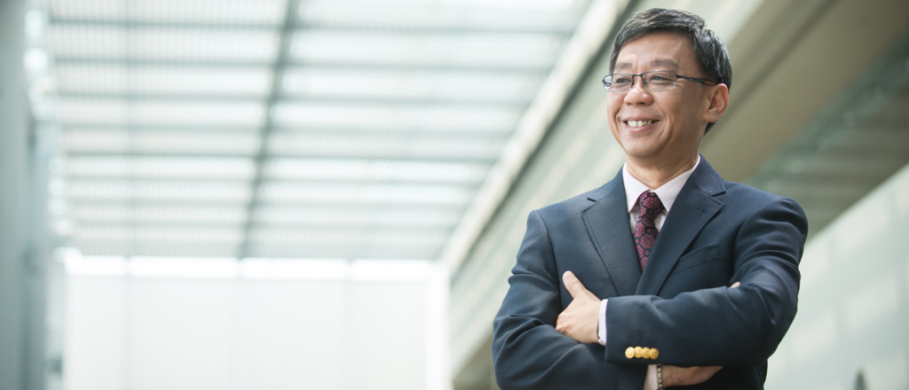 Profile images of Tan Tai Yong for Yale NUS. Photo: Samuel He