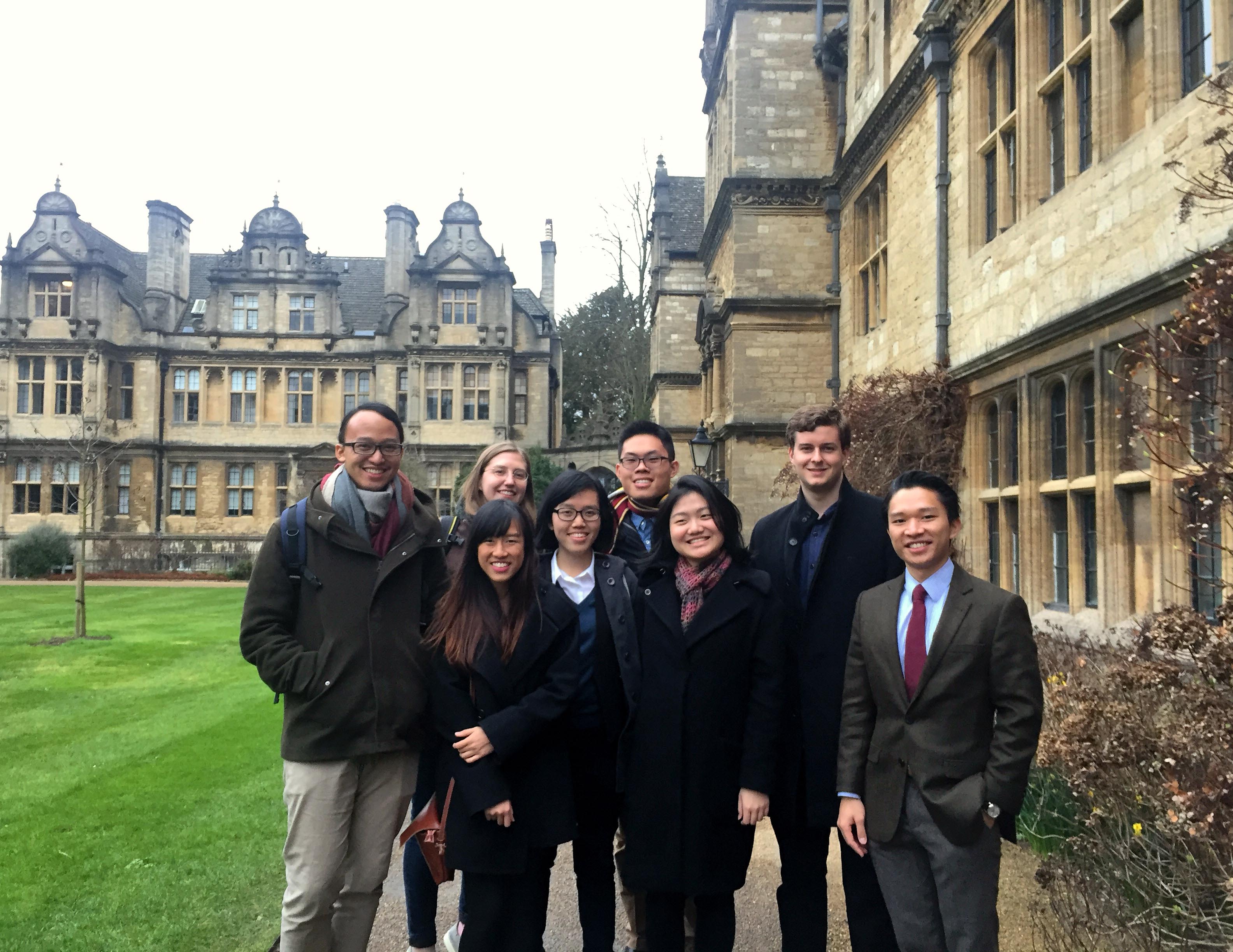 21 March 2017: Yale-NUS students present at Oxford ...