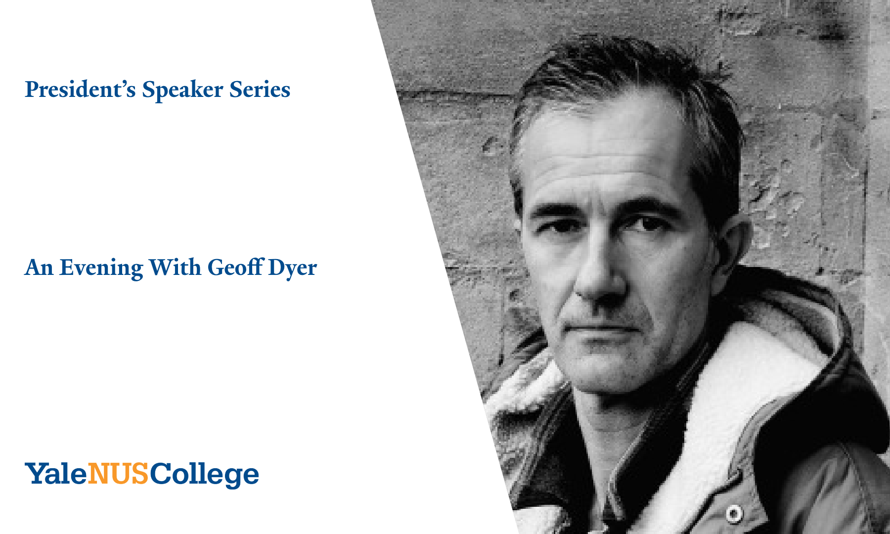 An Evening With Geoff Dyer