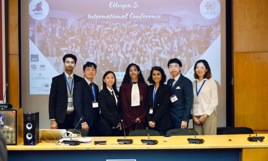 Diplomacy in action: Yale-NUS student delegation shines at European Union simulation  conference in Athens
