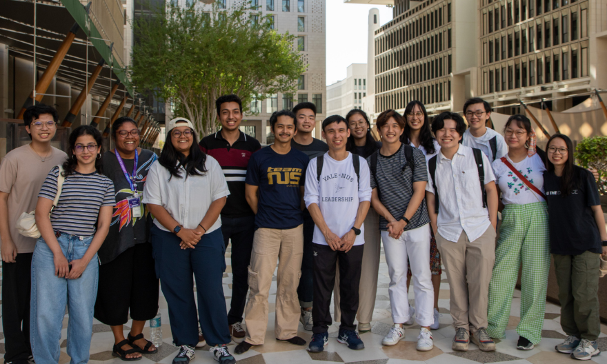 Yale-NUS students enhance leadership capabilities through collaborative, cross-cultural learning in Qatar